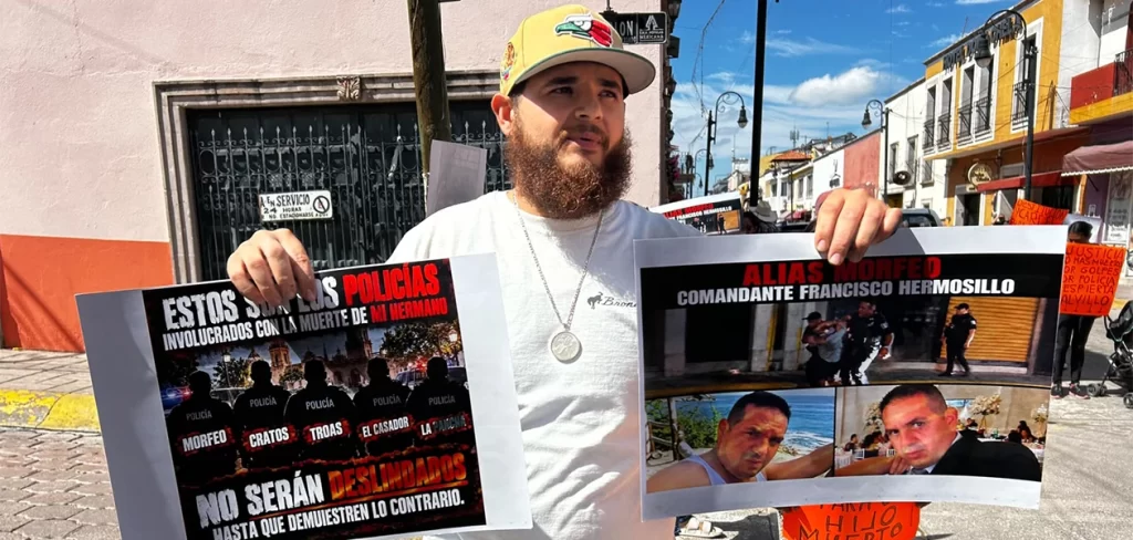 Exigen justicia por muerte de Juan Pablo tras detención en Calvillo