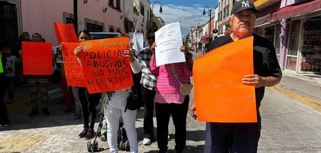 Exigen justicia por muerte de Juan Pablo tras detención en Calvillo