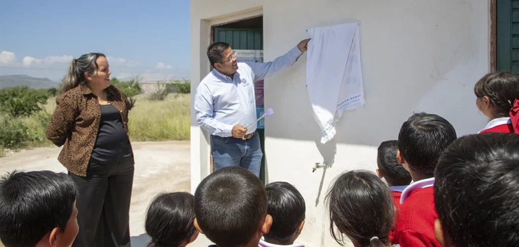 Jesús María estrena escuela rural y anuncia jornada de Eco Trueque