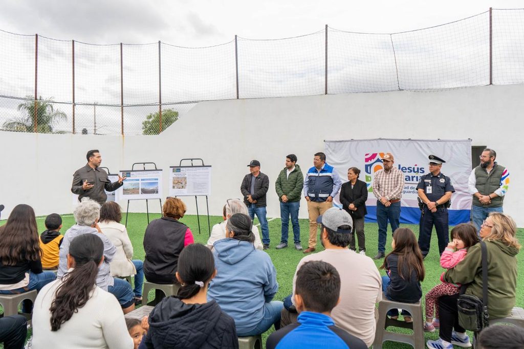 Jesús María estrena parque con cancha de futbol 7 y trotapista