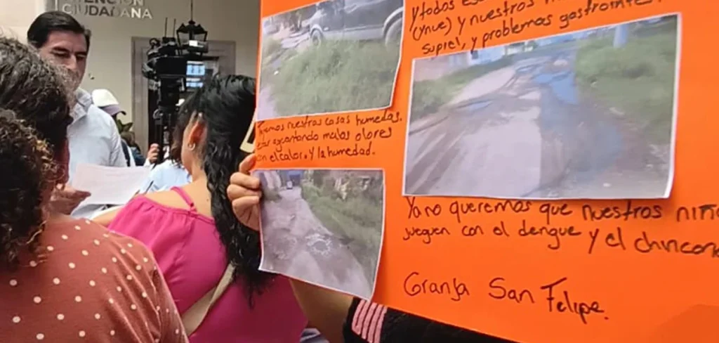 Llevan 30 años sin drenaje en Aguascalientes