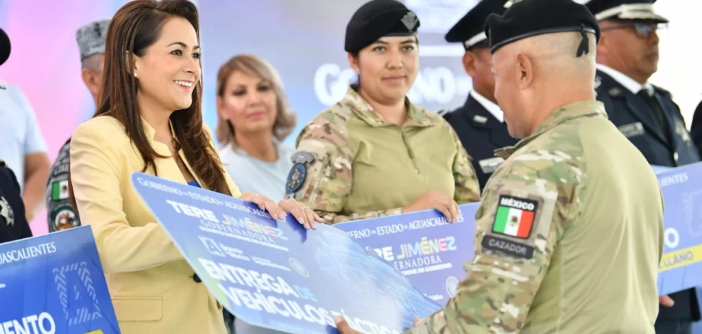 Refuerzan a policías de Aguascalientes con vehículos blindados, armas y municiones