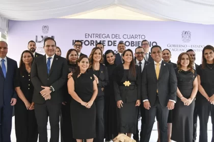 Tere Jiménez entrega su Cuarto Informe al Congreso de Aguascalientes
